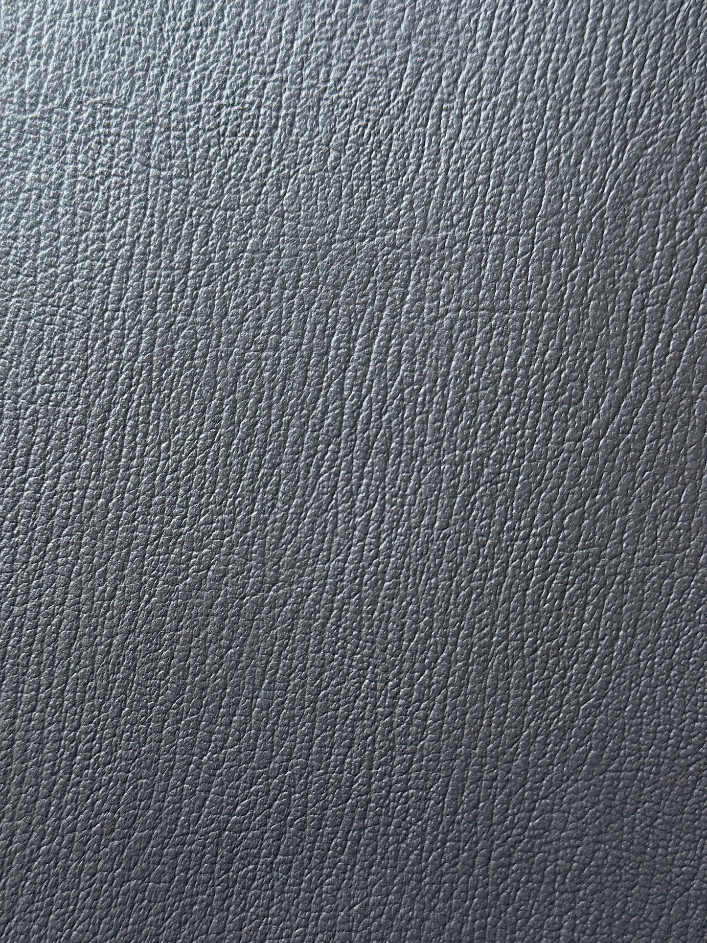 FIND NOTE COVER GOAT SHRINK LEATHER CUSTOM GREY