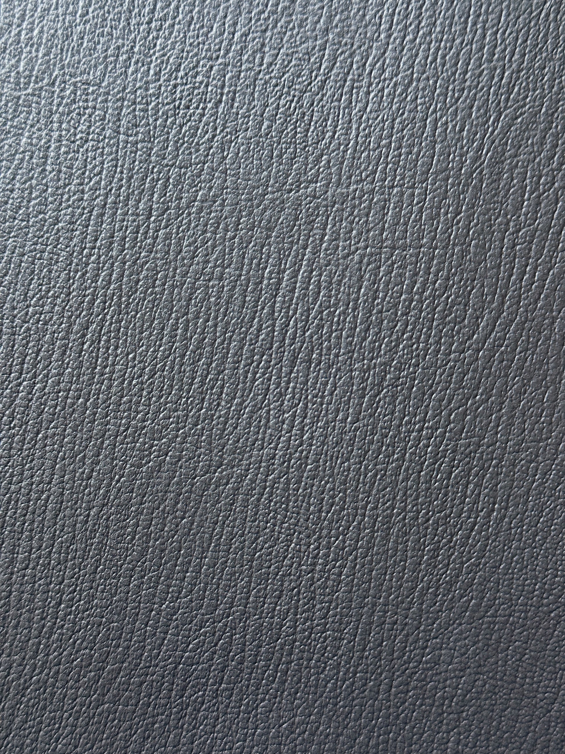 FIND NOTE COVER GOAT SHRINK LEATHER CUSTOM GREY