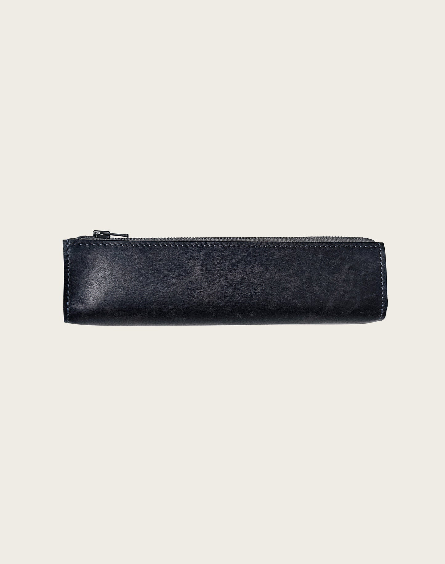 FIND PEN CASE ANTIQUE SHADE LEATHER CUSTOM GREY