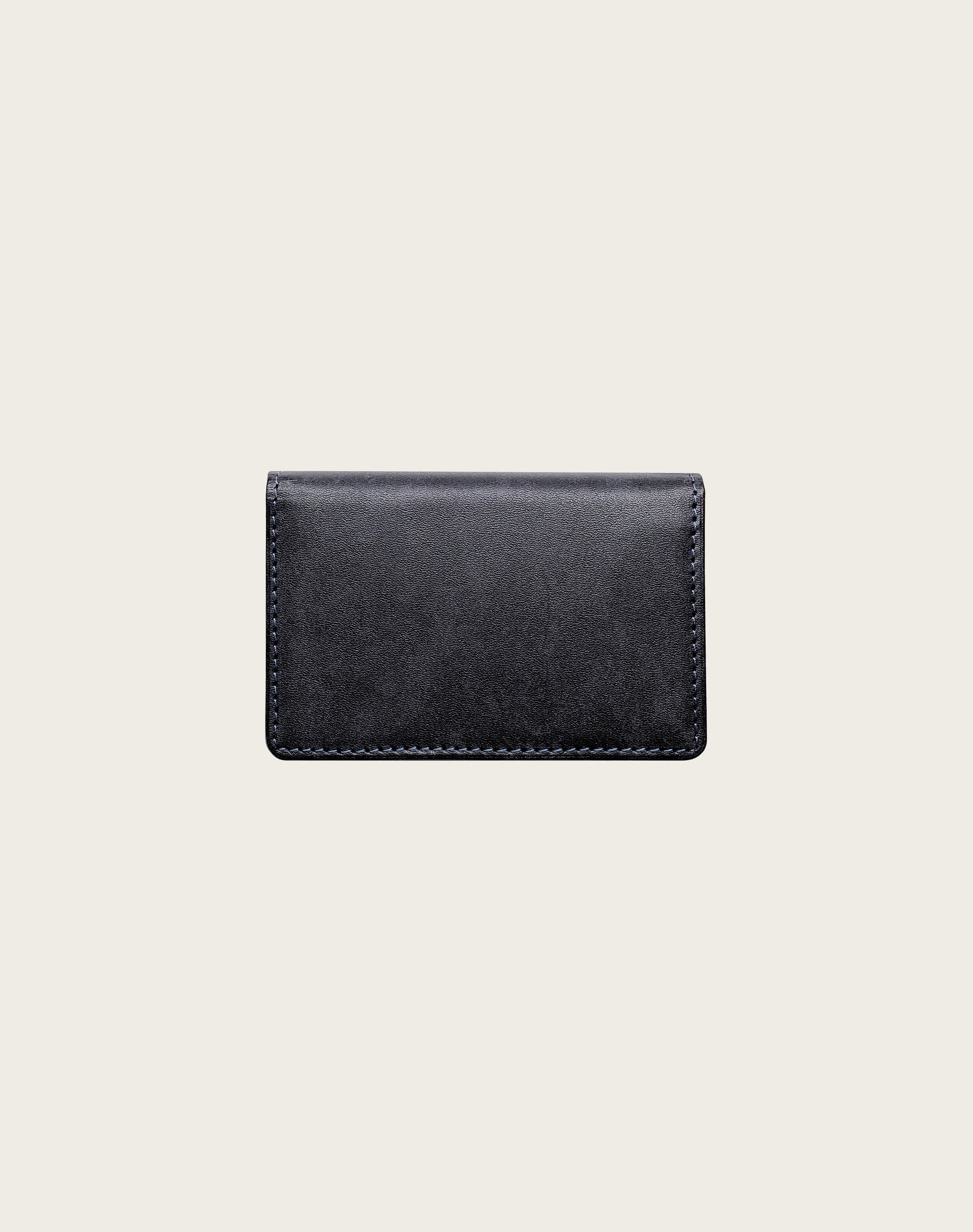FIND CARD CASE ANTIQUE SHADE LEATHER CUSTOM GREY