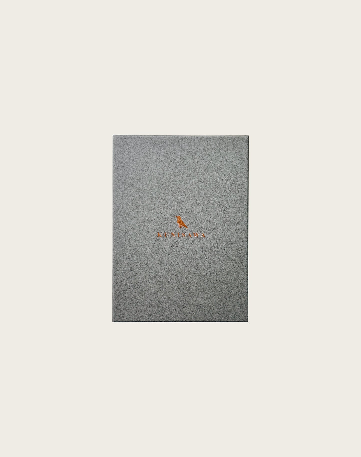 FIND CARD CASE ANTIQUE SHADE LEATHER CUSTOM GREY