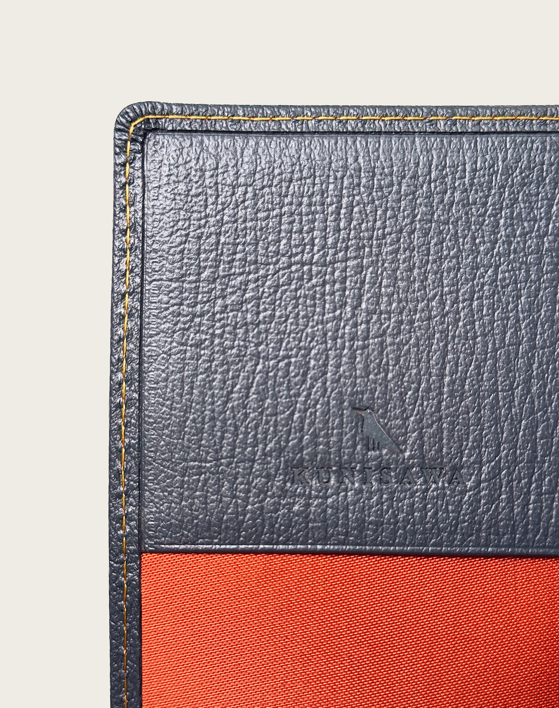 FIND MEMO COVER GOAT SHRINK LEATHER CUSTOM GREY