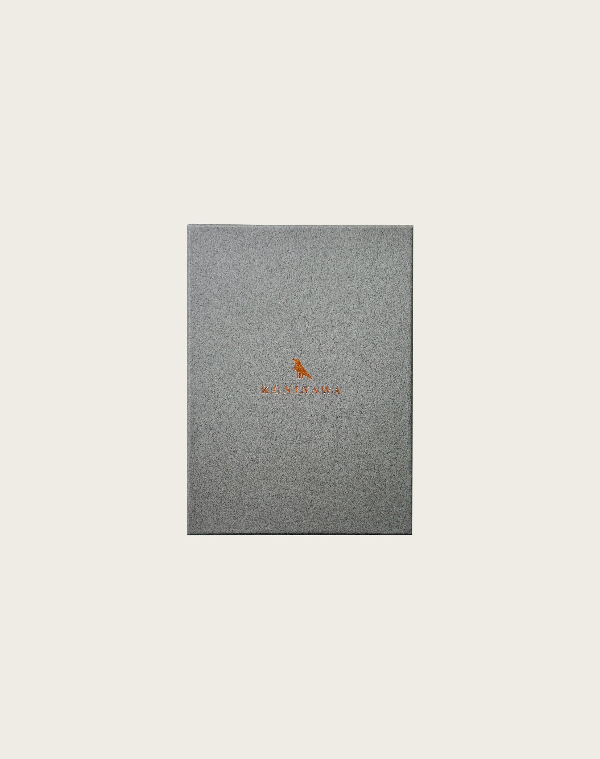 FIND MEMO COVER GOAT SHRINK LEATHER CUSTOM GREY